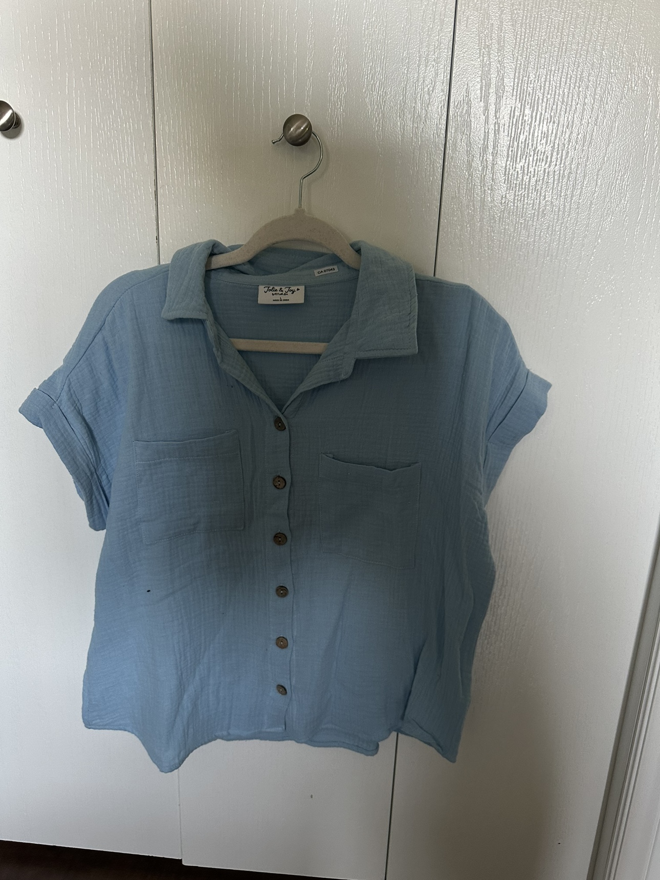 Jolie and Joy Button up