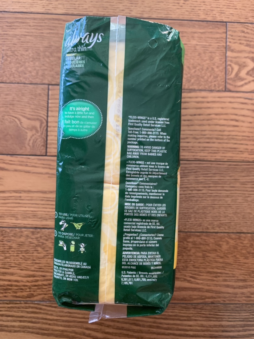 Always Ultra Thin Period Pads - Declutter Sale image indicator(4)