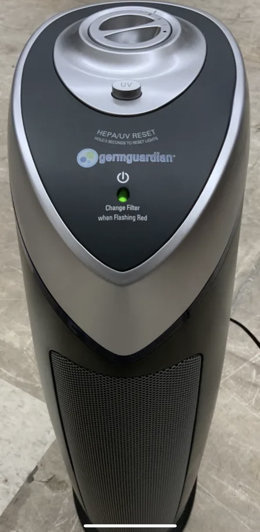 Germguardian Cleaning System w/UV-C, True HEPA & Odor Reduction image indicator(8)