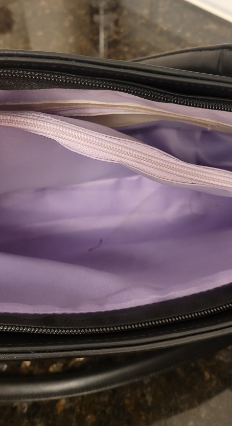 Brand new women's black purse (faux leather) ⚽ image indicator(7)