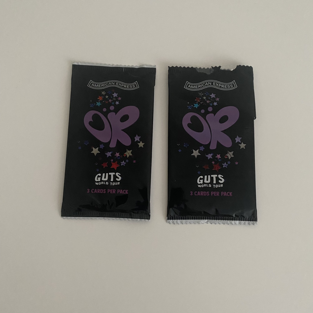 Olivia Rodrigo Guts - Amex Photocards (Sealed and Unsealed)