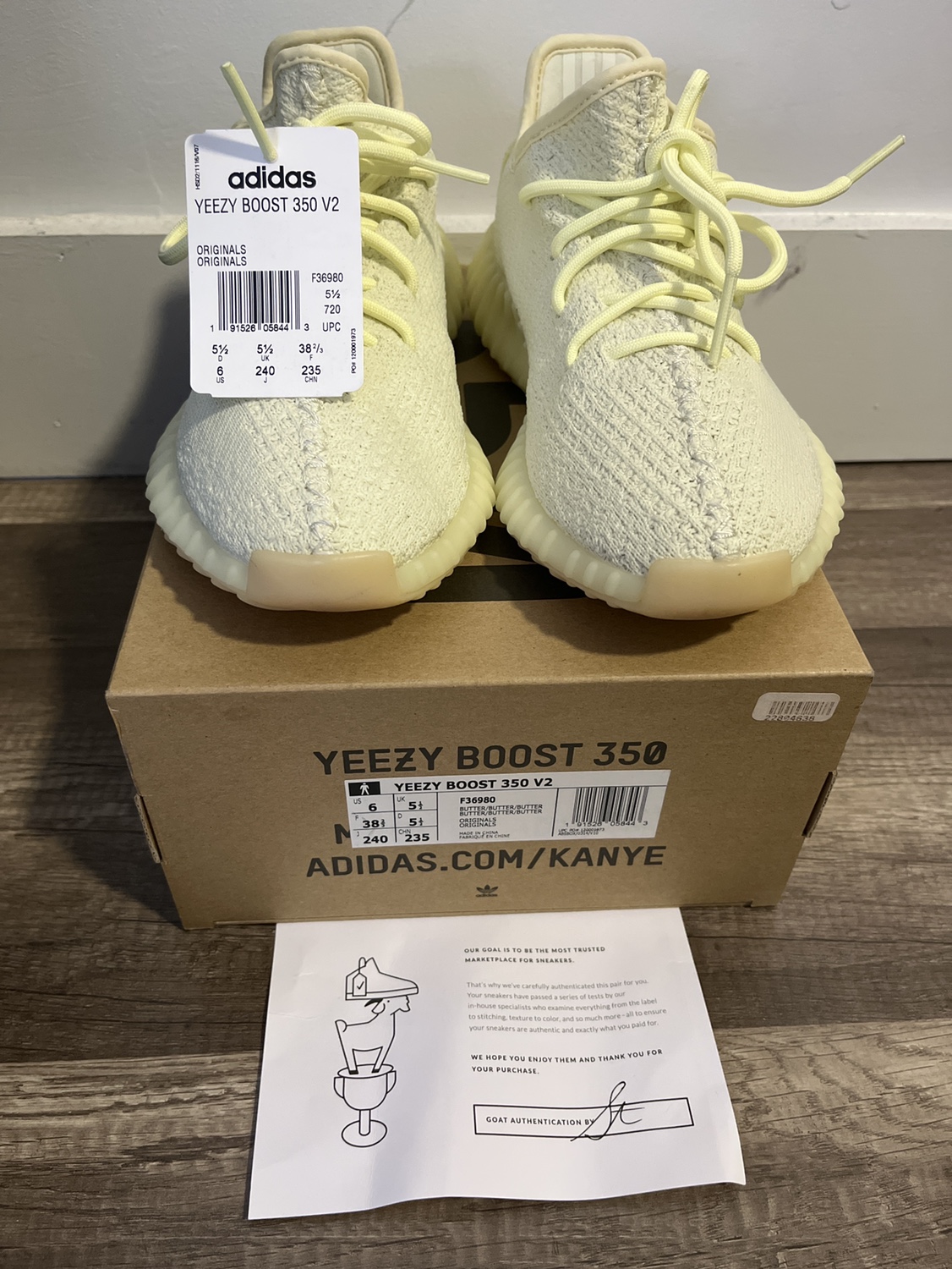 Yeezy Boost 350 V2 Butter