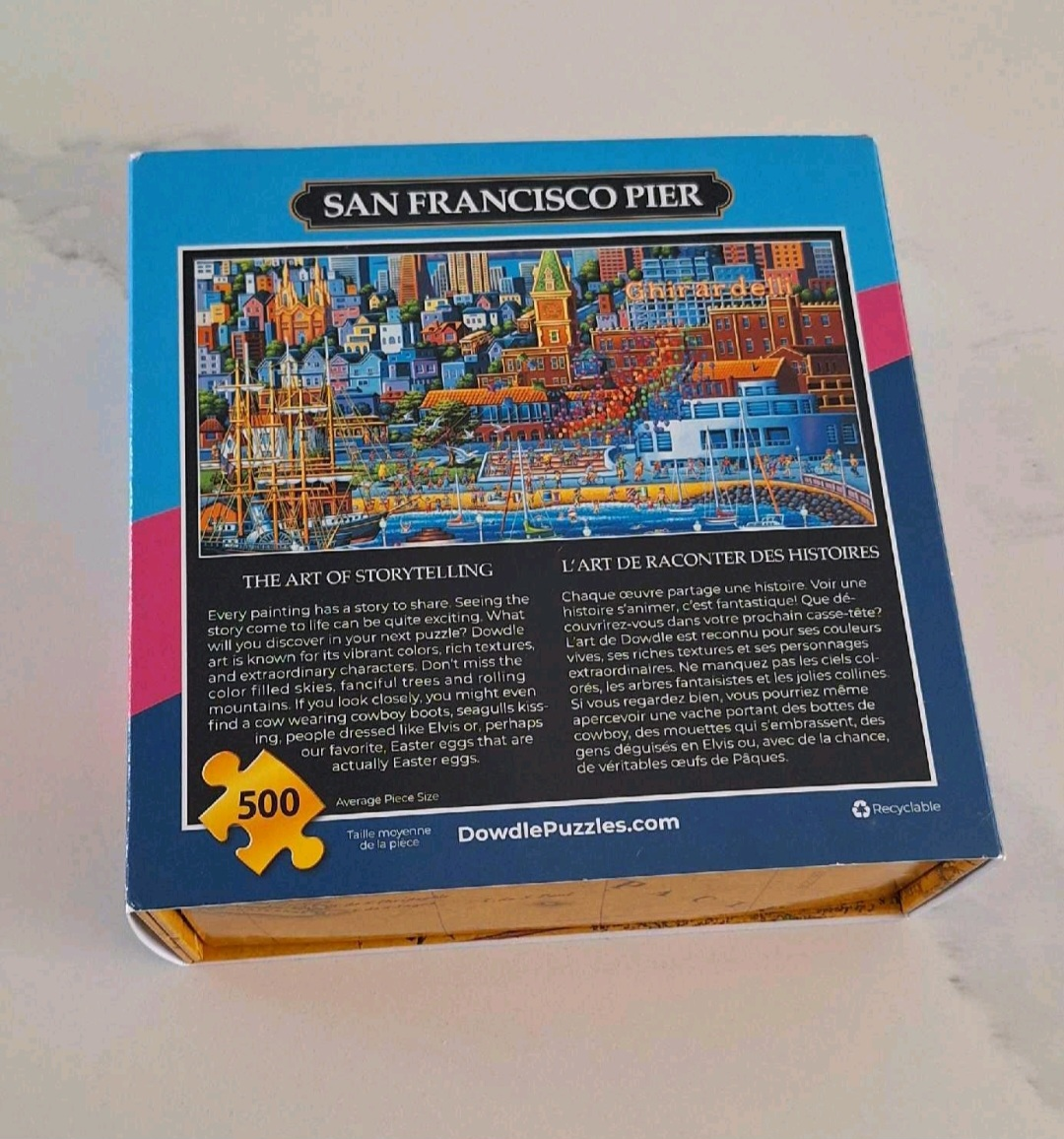 Dowdle Puzzle San Francisco Pier 500 Pieces 🇨🇦 image indicator(2)