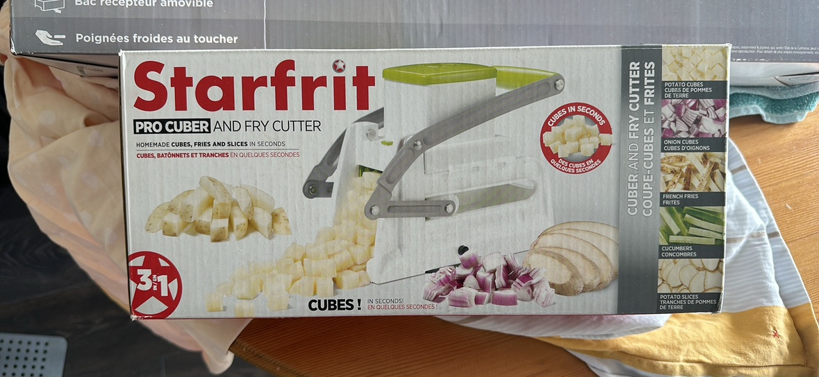 Cubes, fries, and slices