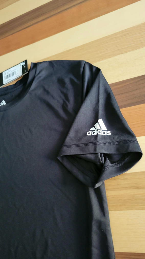 ADIDAS KIDS T-shirt, Clima Tech Tee, Essential Workout, Size L image indicator(5)