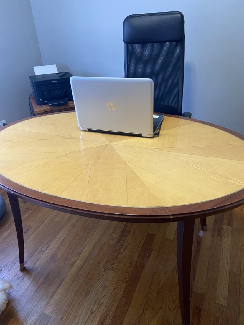 Table with chair