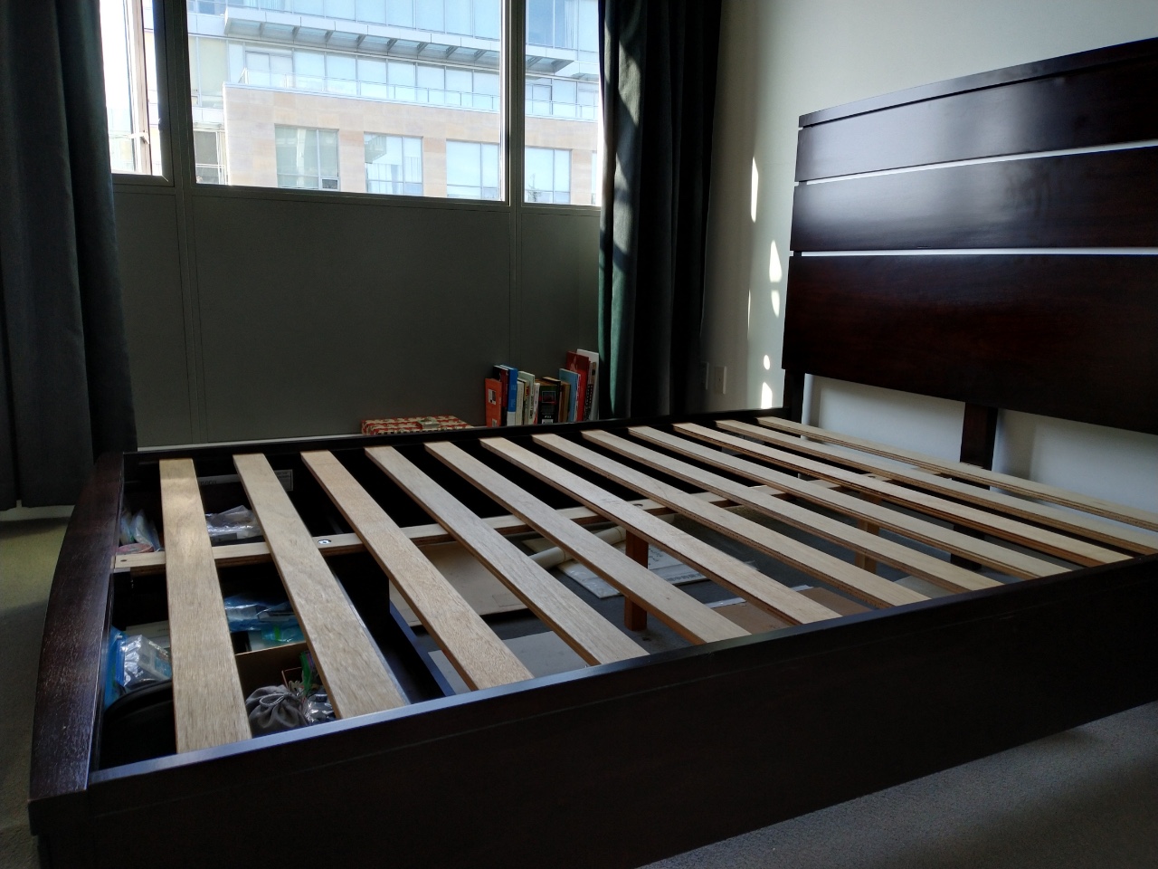 Bed frame, with storage - photo 2