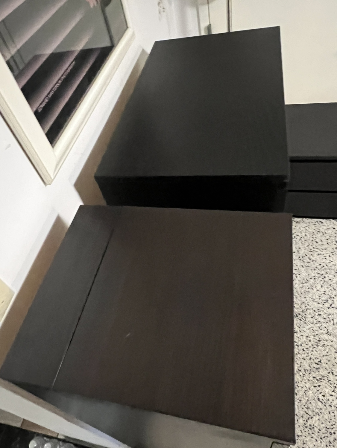 2 Dark Brown Dressers Set - Delivery Extra - photo 4