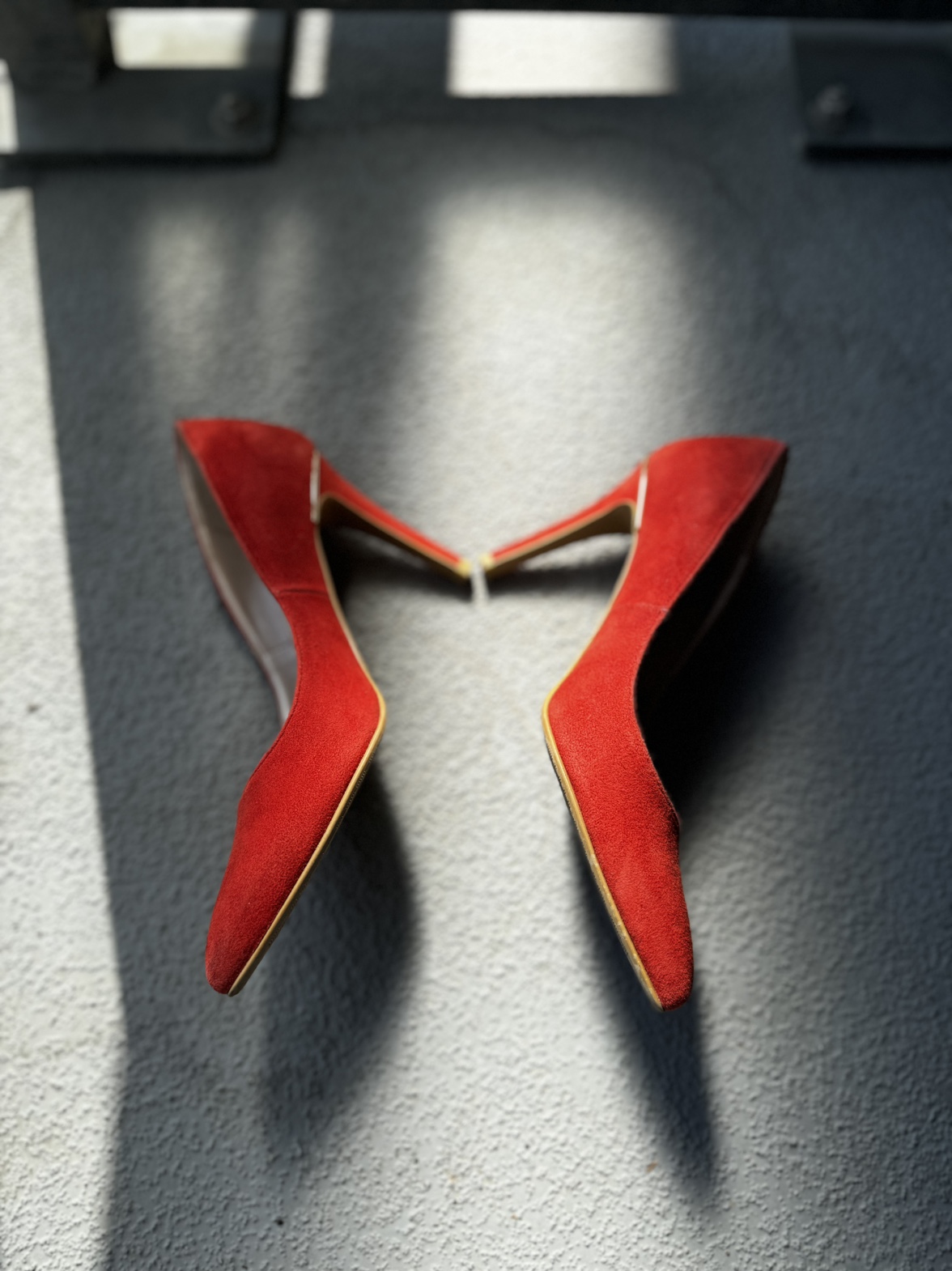 Genuine Leather Suede high heel, made in Japan. image indicator(3)