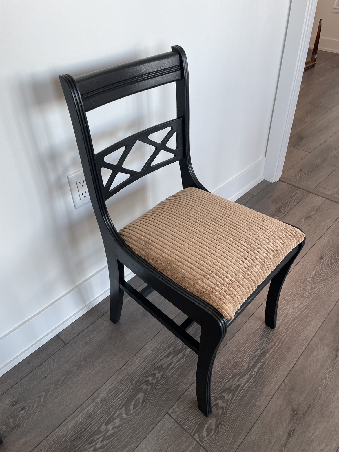 Renovated a pair of dining chairs - photo 4