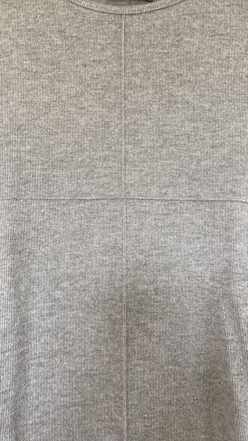 Grey T-shirt Mini Dress - photo 4