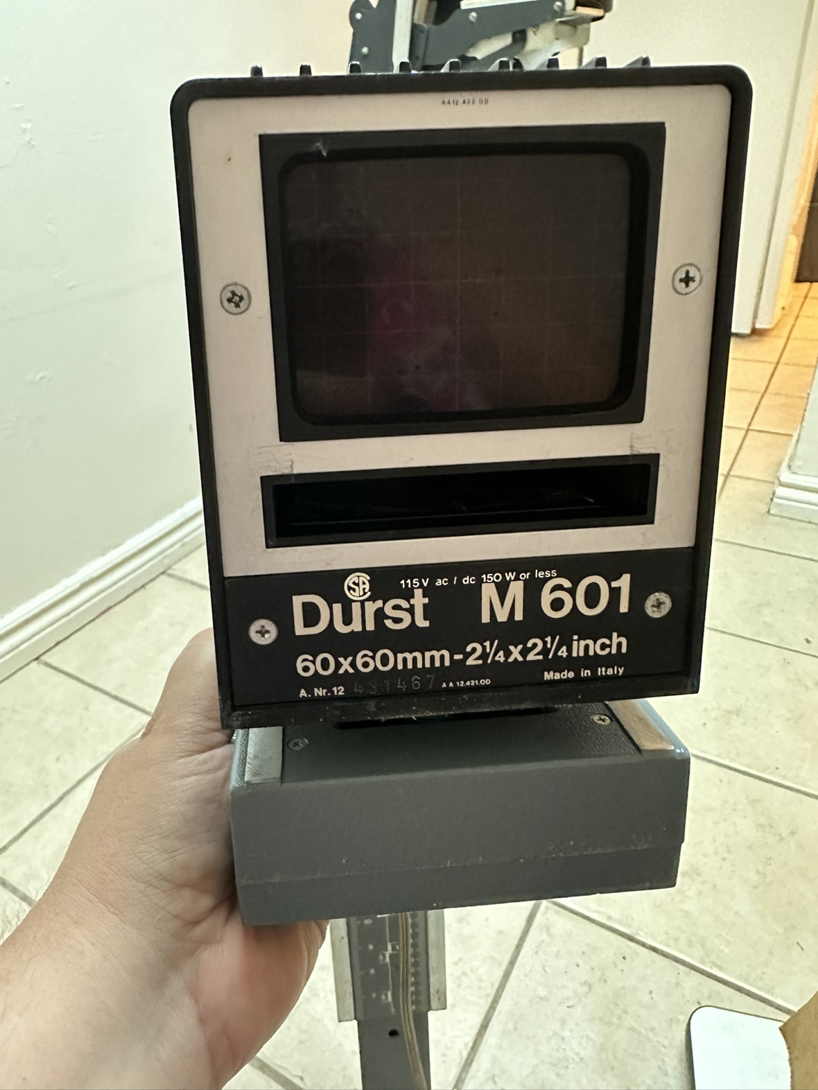 #freecycle darkroom enlarger