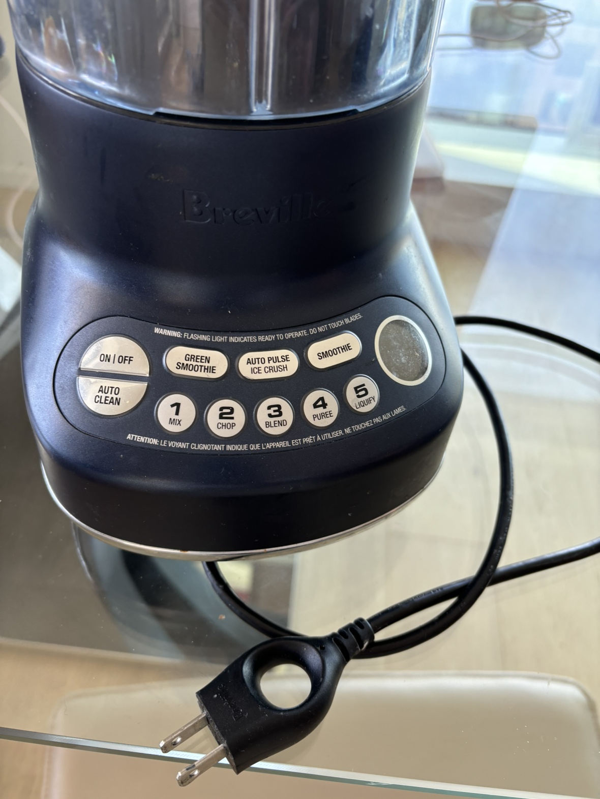 Breville Blender (1100W,1.5L) image indicator(4)