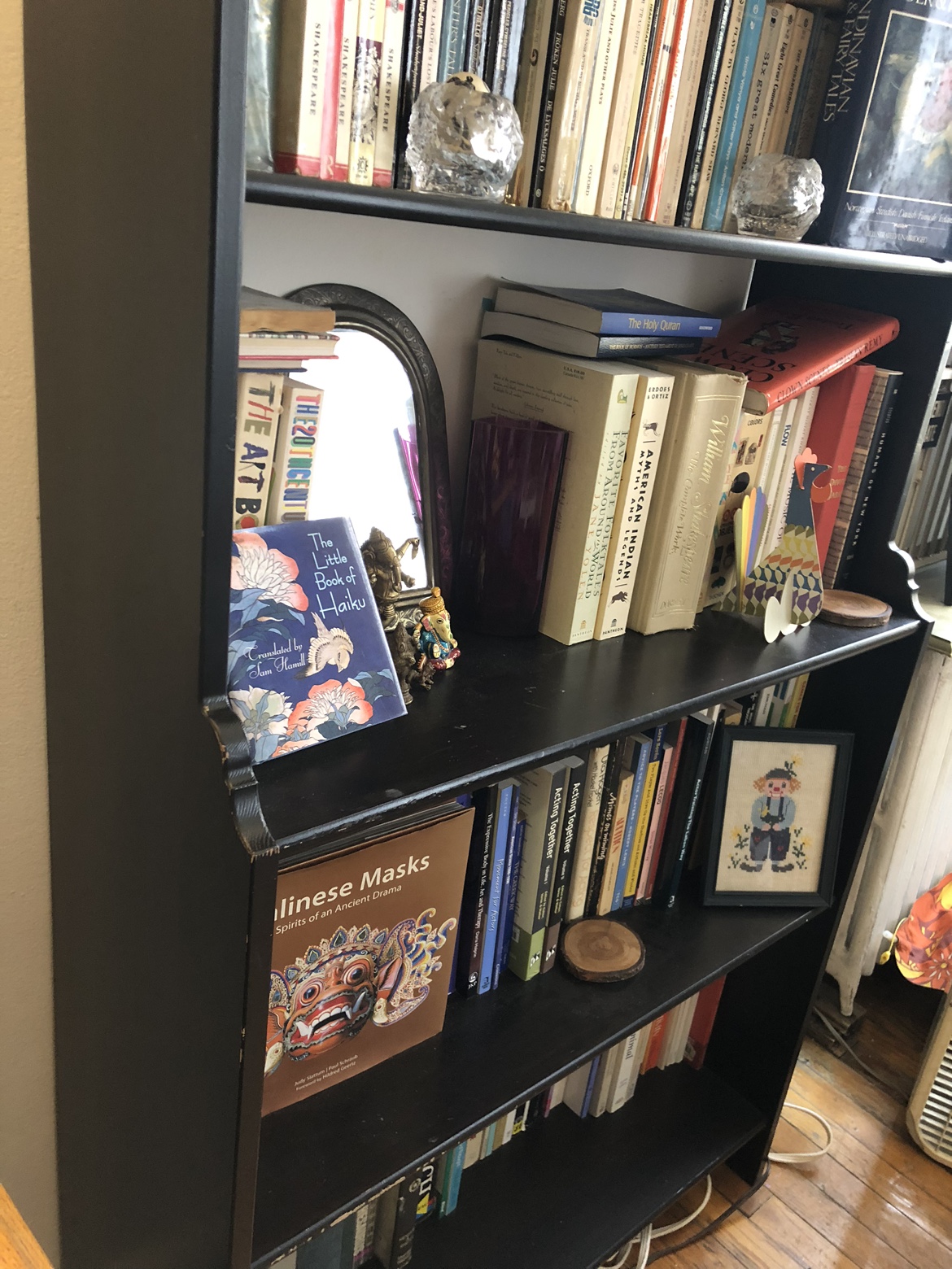 Black Wooden Bookshelf IKEA - photo 2