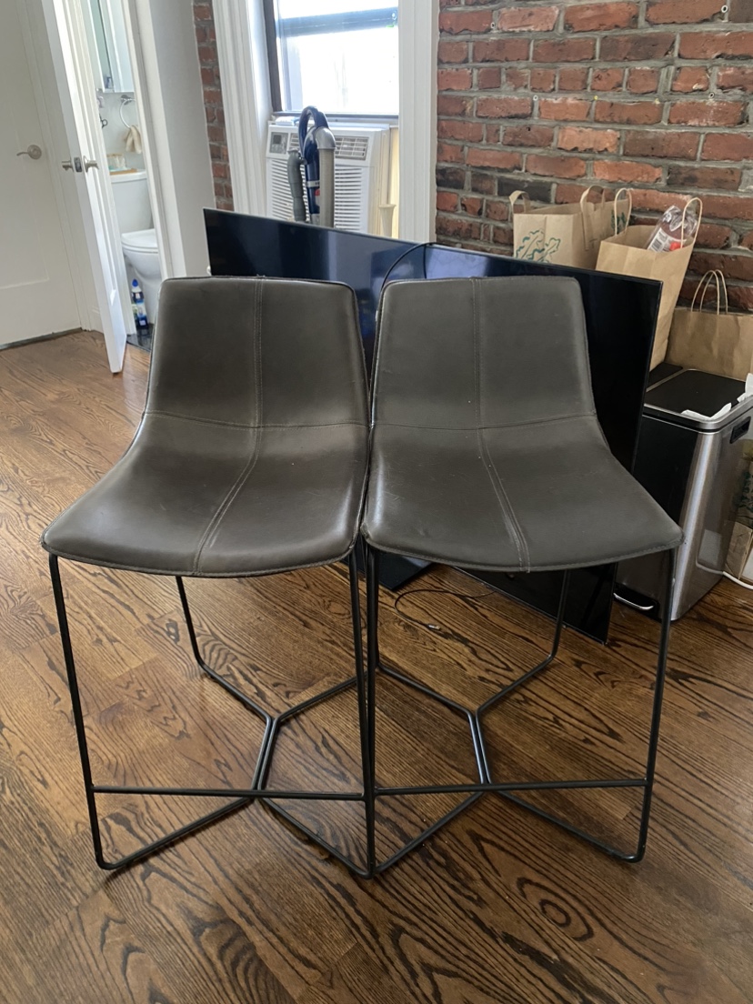 Leather Bar Stools