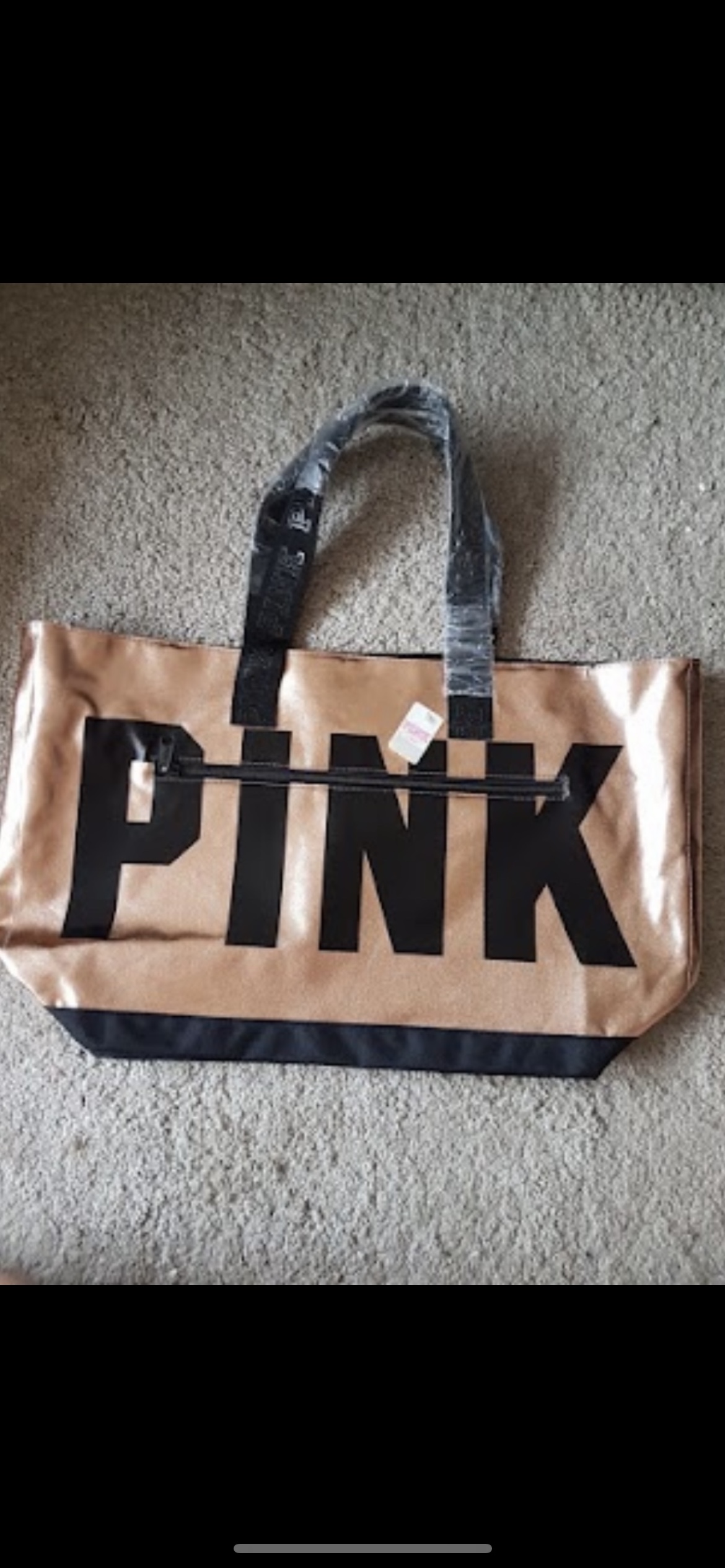 Victoria’s Secret bag, beach bag, travel bag