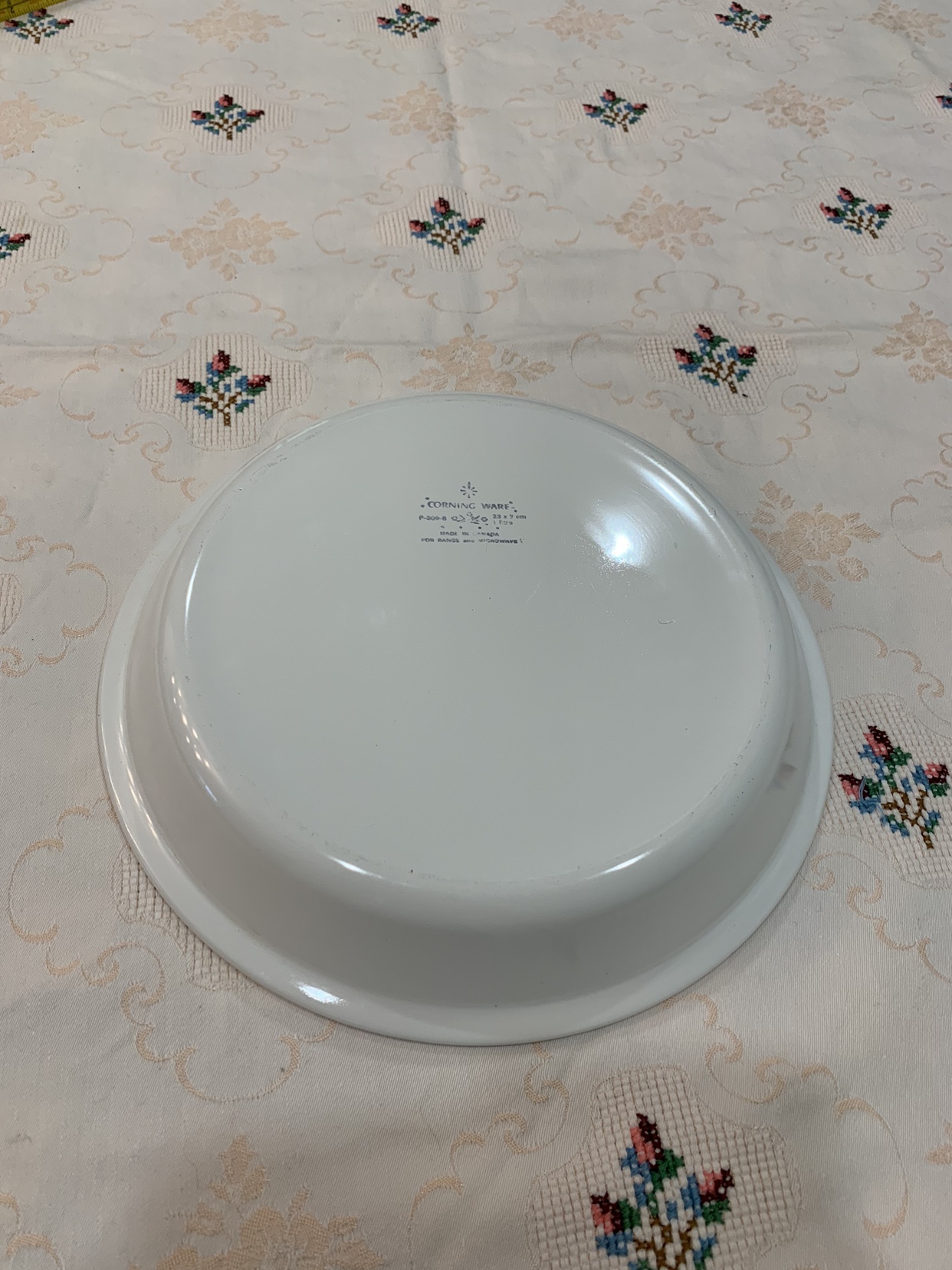 Corning Ware Cornflower Pie Plate image indicator(5)