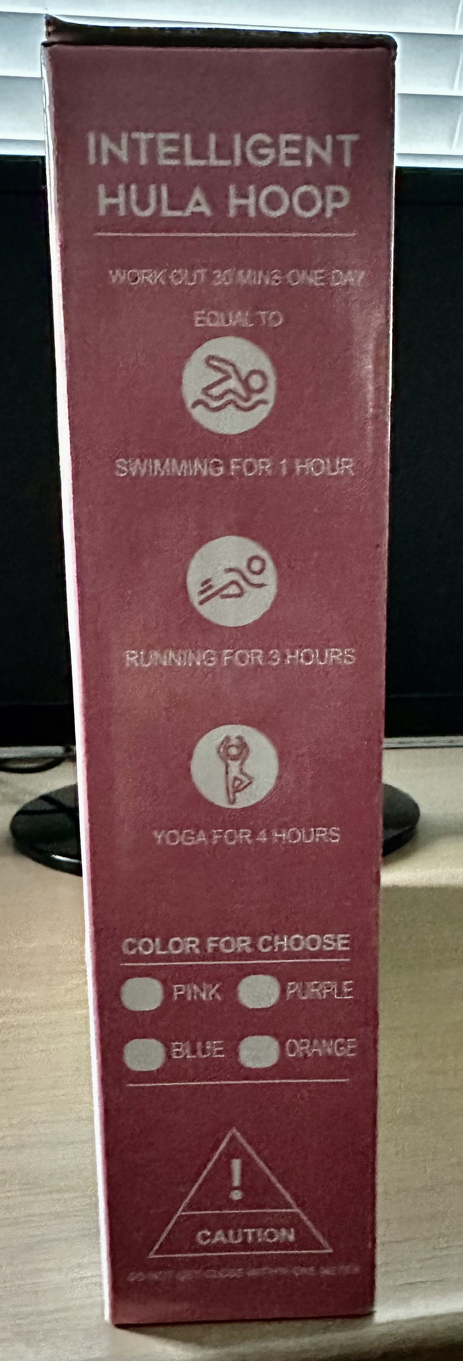 ⚽️Auto Spinning Hula Hoop Beauty Black Technology image indicator(3)