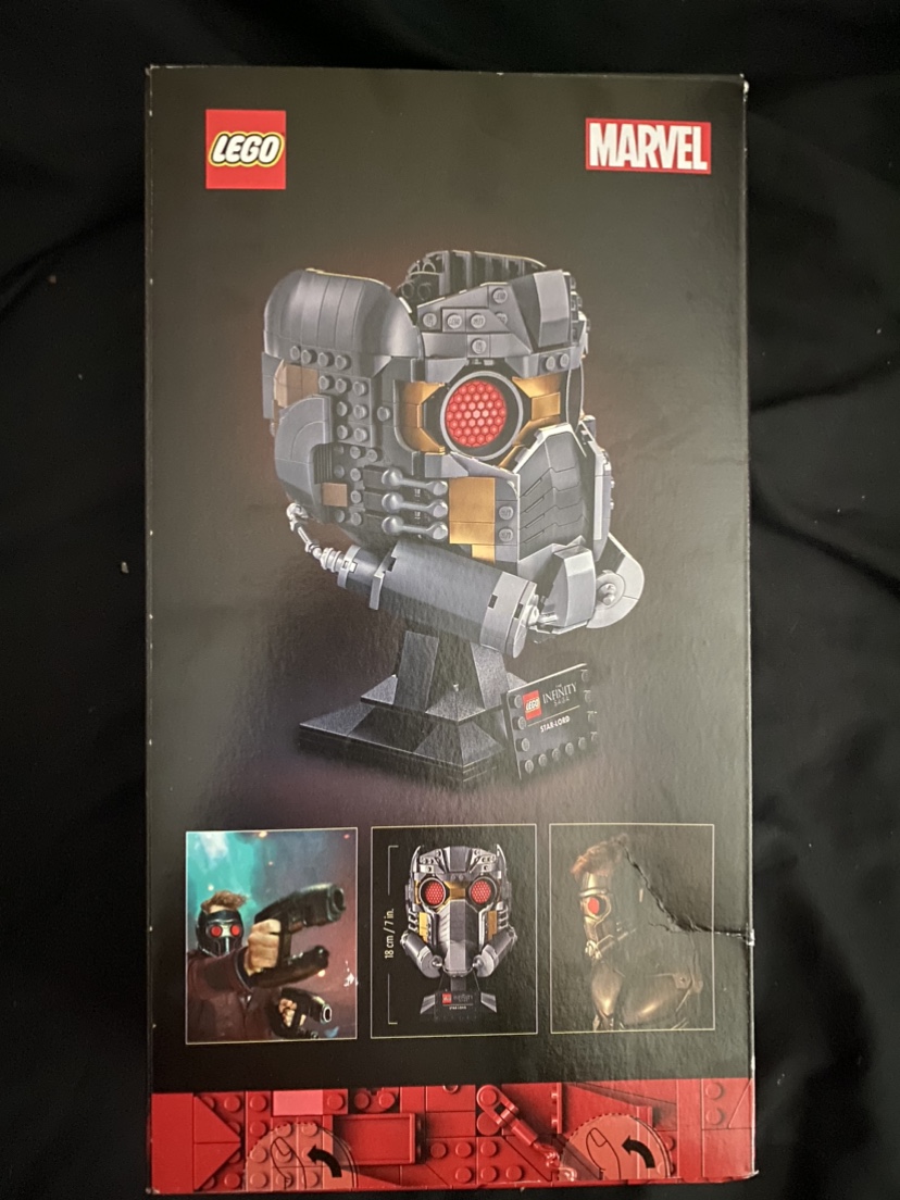 NEW Lego Marvel Infinity Saga Star-Lord’s helmet - photo 2