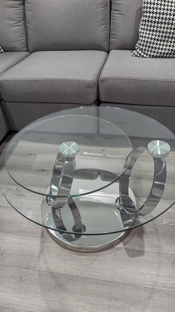Glass coffee table - photo 4