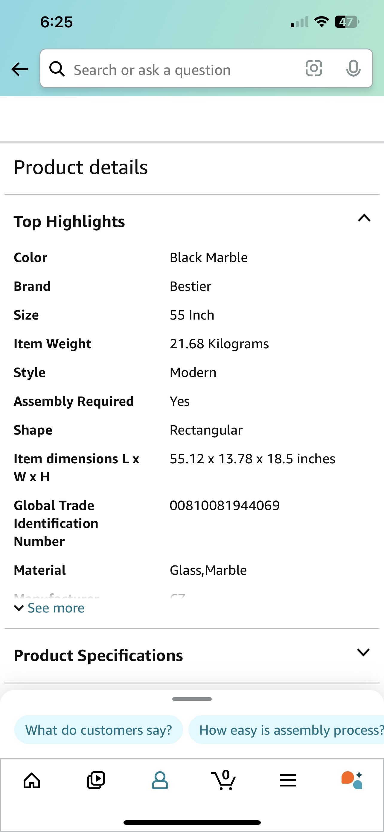 LED light TV stand - photo 5