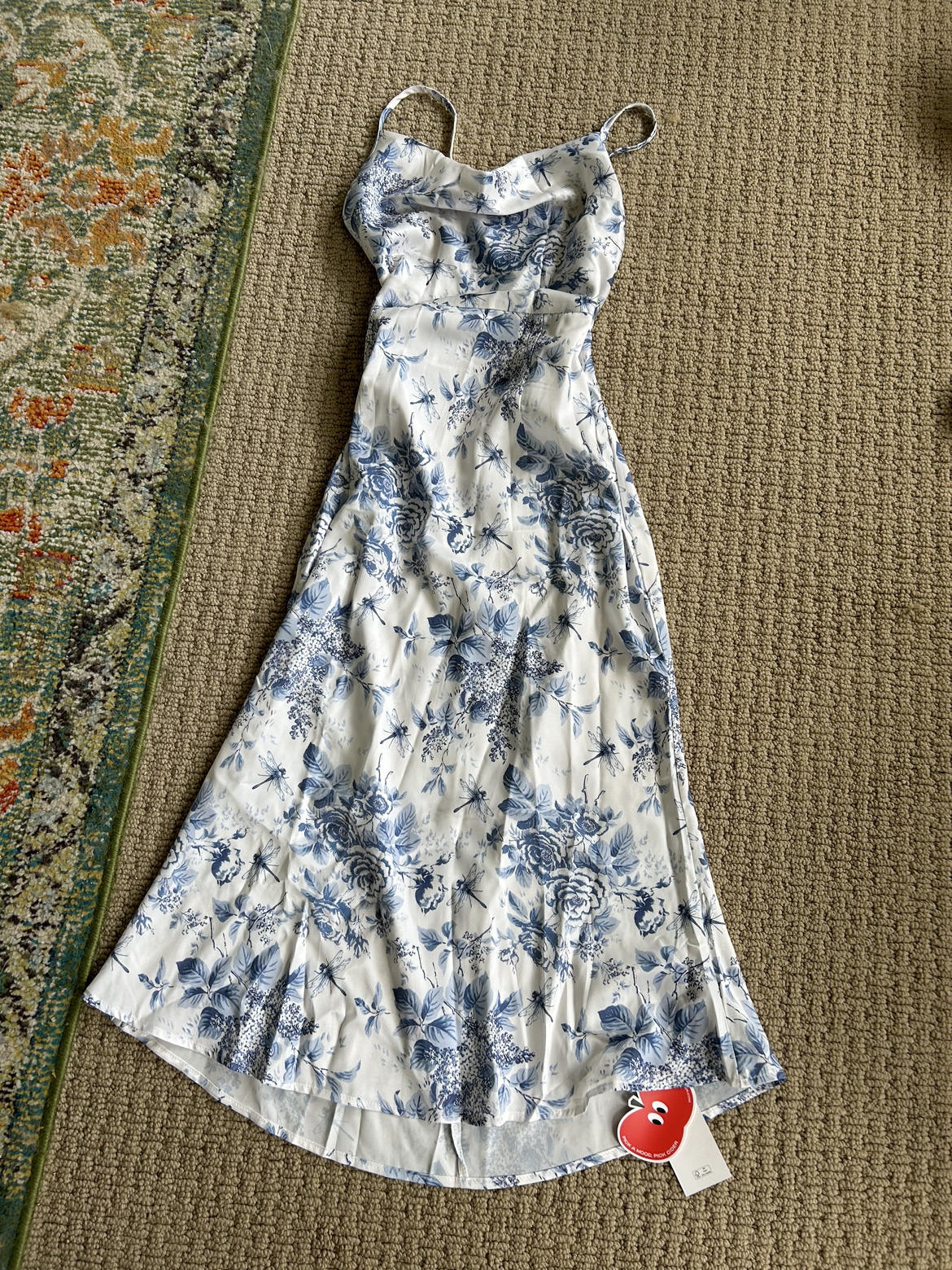 Floral midi dress - photo 2