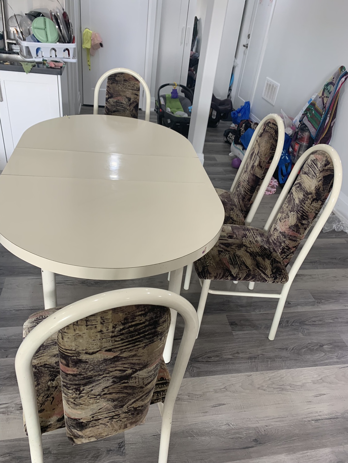 Dining table with four chairs - photo 2