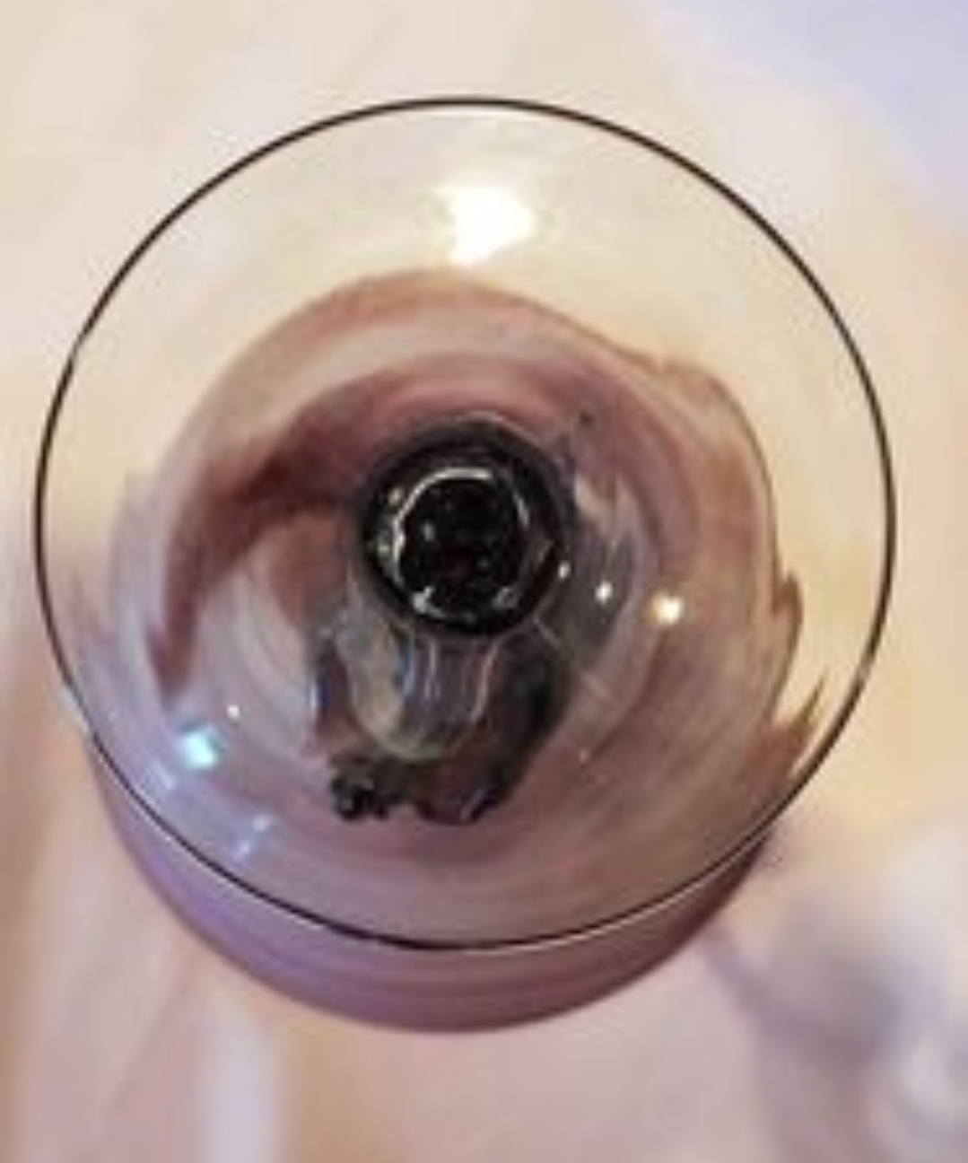 Josefina Krosno Art Glass compote, bowl, dish, champagne - photo 4