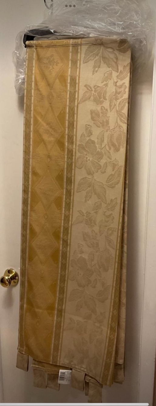 Gold/Beige Panel Curtains - photo 4