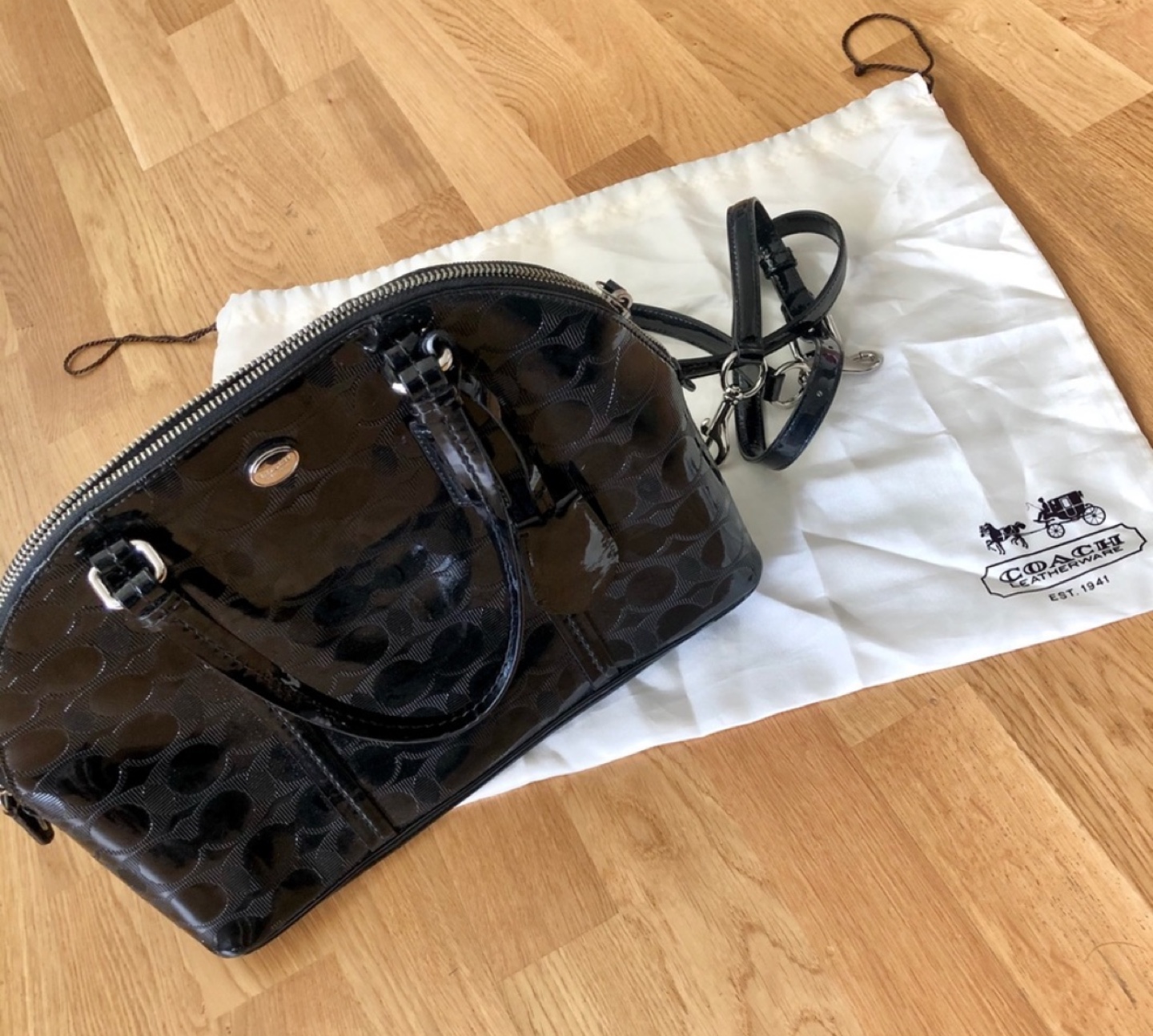 Coach Patent Leather Satchel
