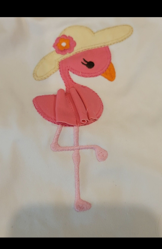 6-12m Flamingo Swim Suit - photo 3