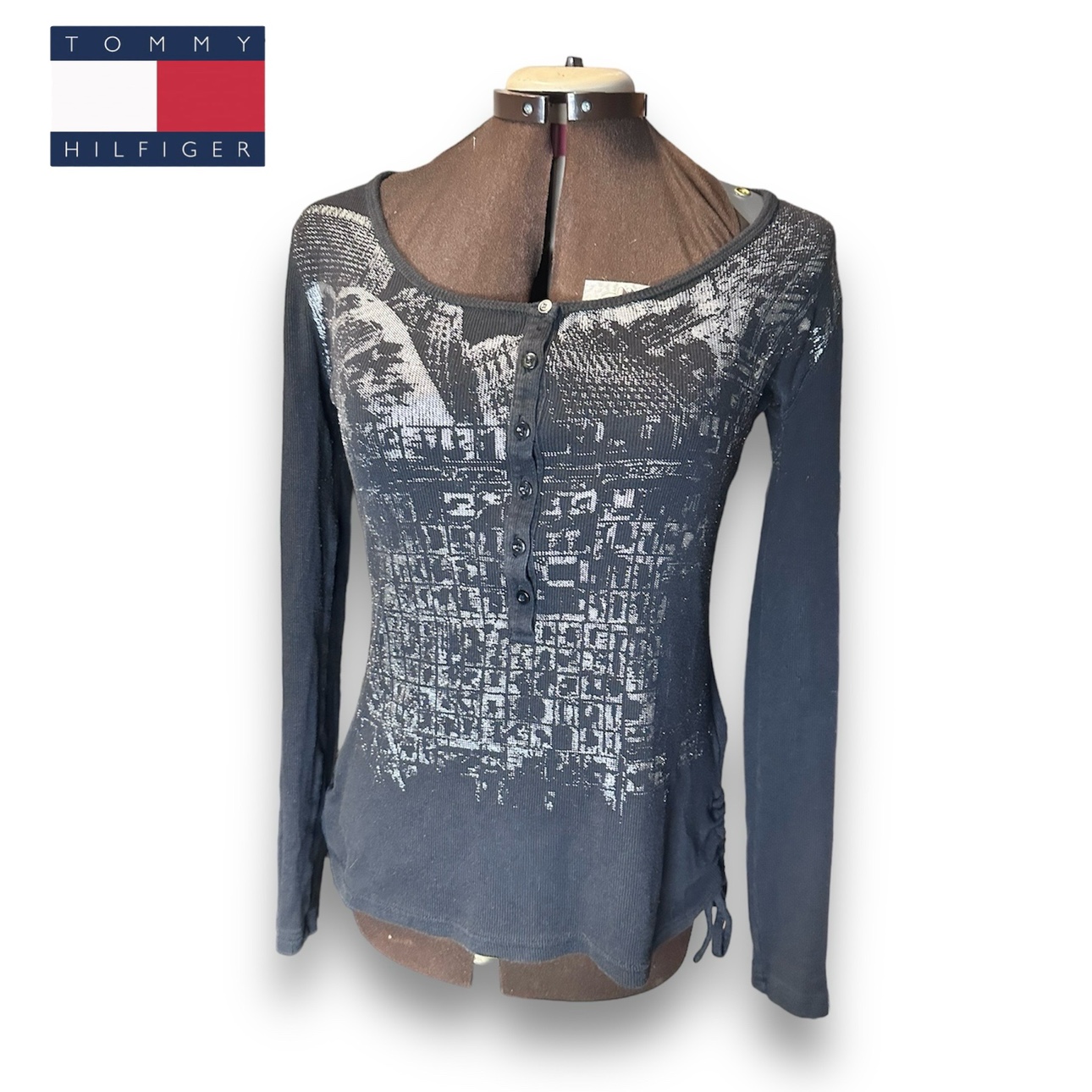 Tommy Hilfiger Women’s Long-Sleeved Top - Size Large - photo 3