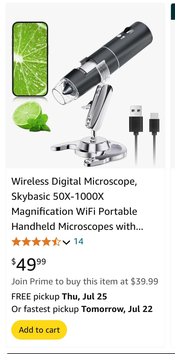Digital Microscope image indicator(4)