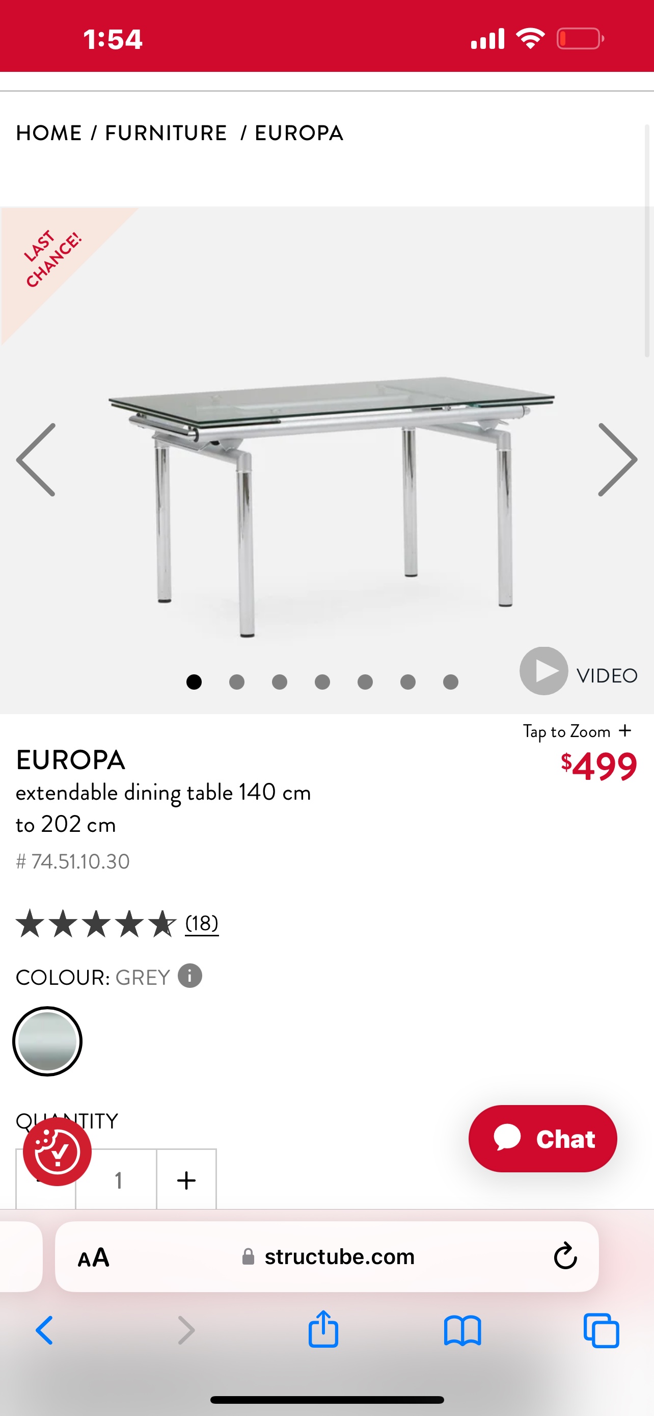 Extendable dining table - photo 2