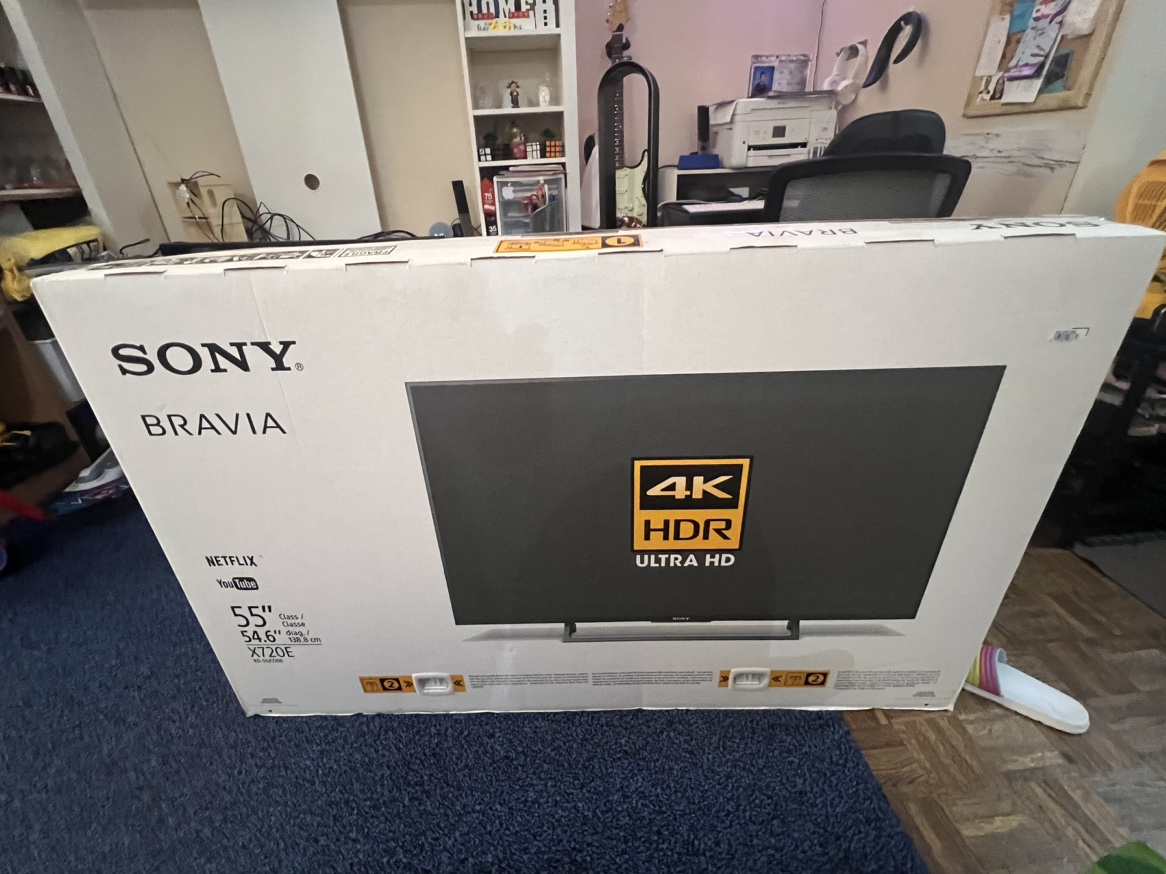 55” Sony Smart Tv please read description