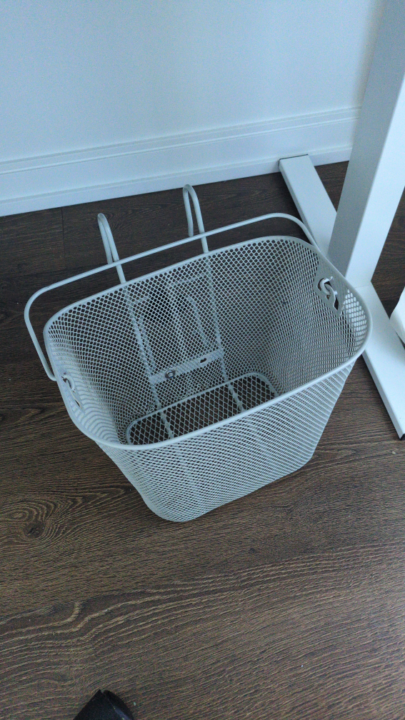 Bicycle Handlebar Basket - Grey thumbnail