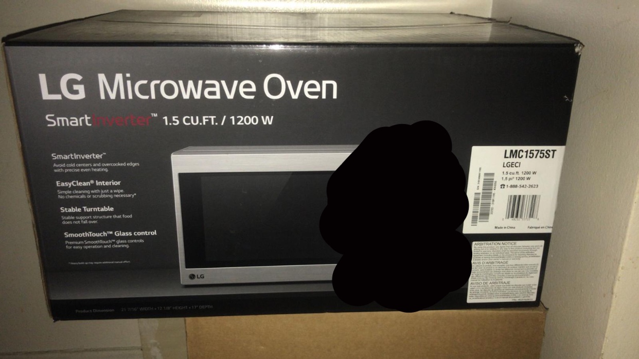 LG microwave