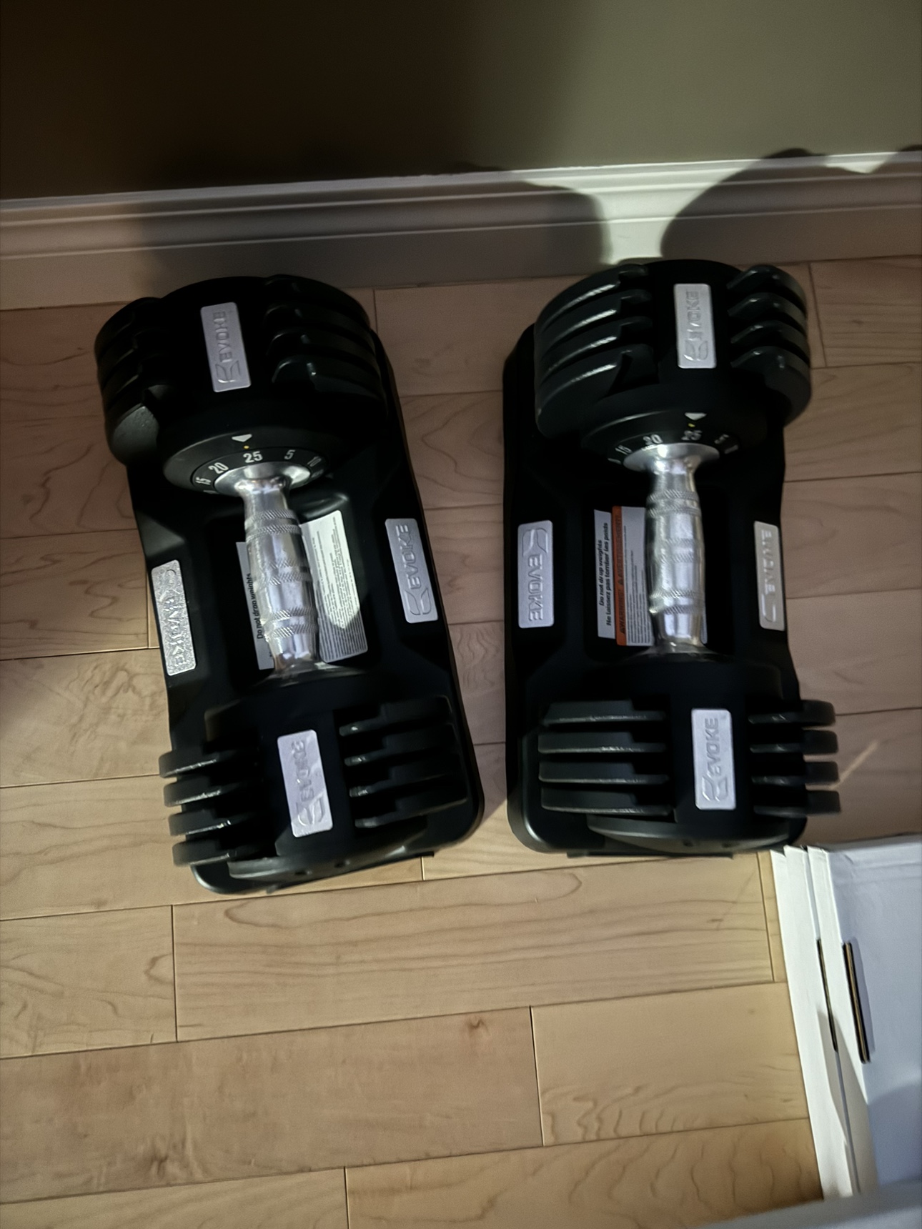 Adjustable dumbbells 25lb thumbnail