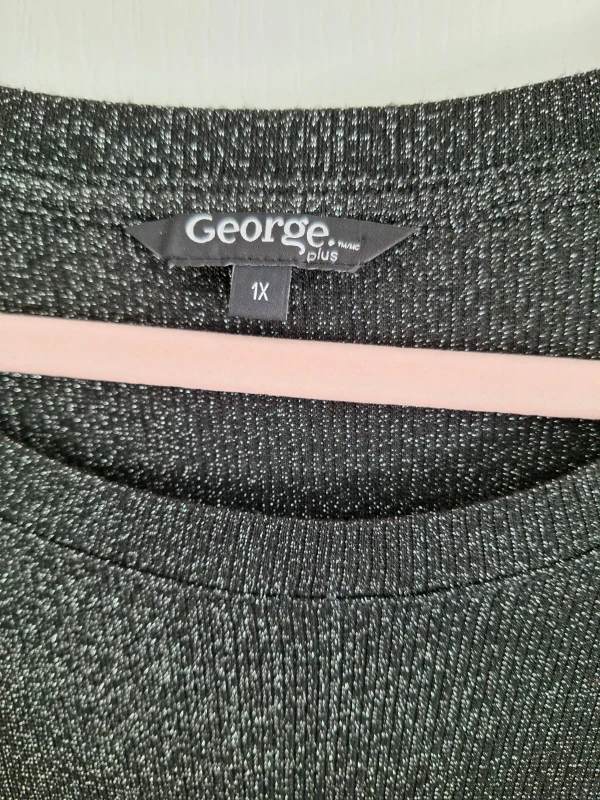 Sparkly Long T-shirt Dress image indicator(3)