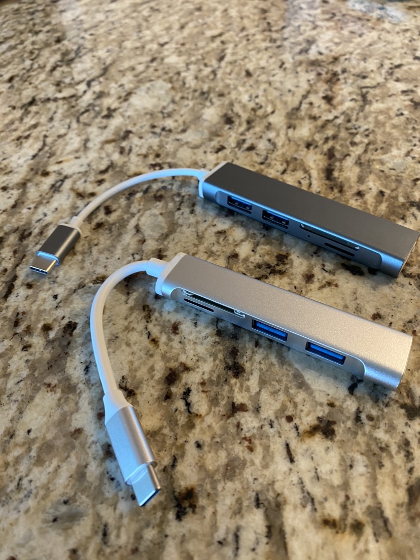 USB Hub 3.0 5 Port with 3 USB 3.0 Micro SD reader thumbnail