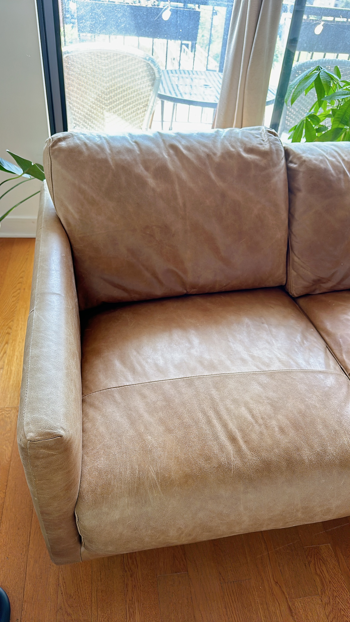 REAL Leather sofa-3 seater - photo 3