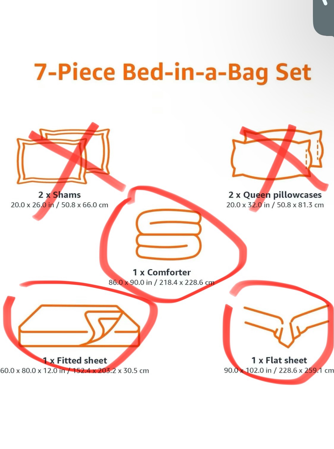Full/Double Bedsheet - photo 4