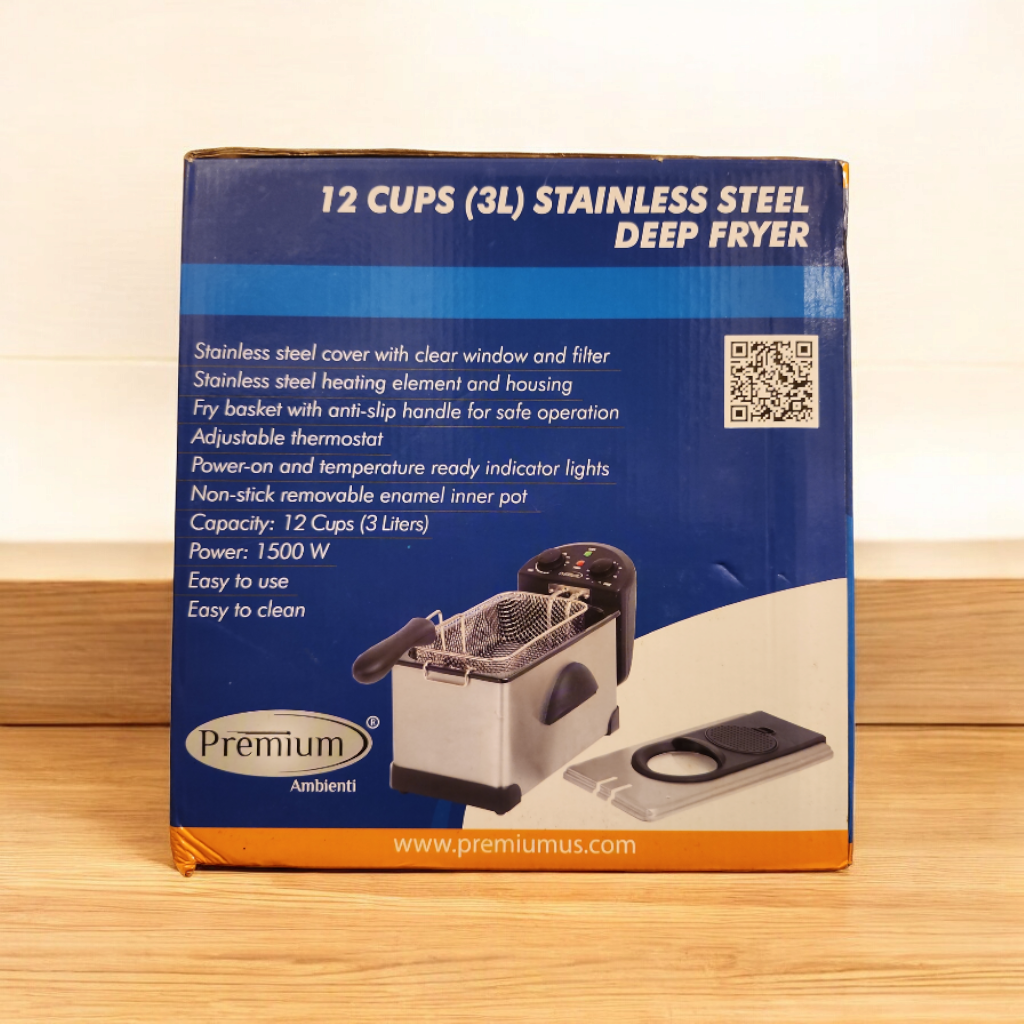 Premium Ambienti Stainless Steel Deep Fryer - photo 2