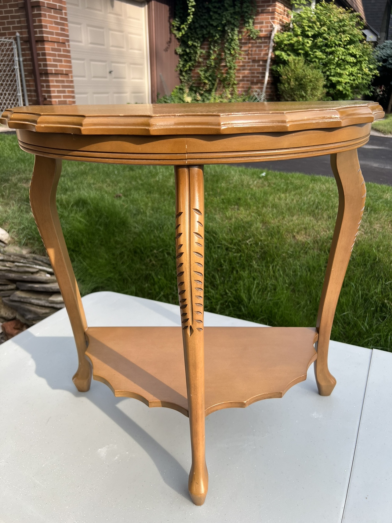 Half round console table, elegant design - photo 3