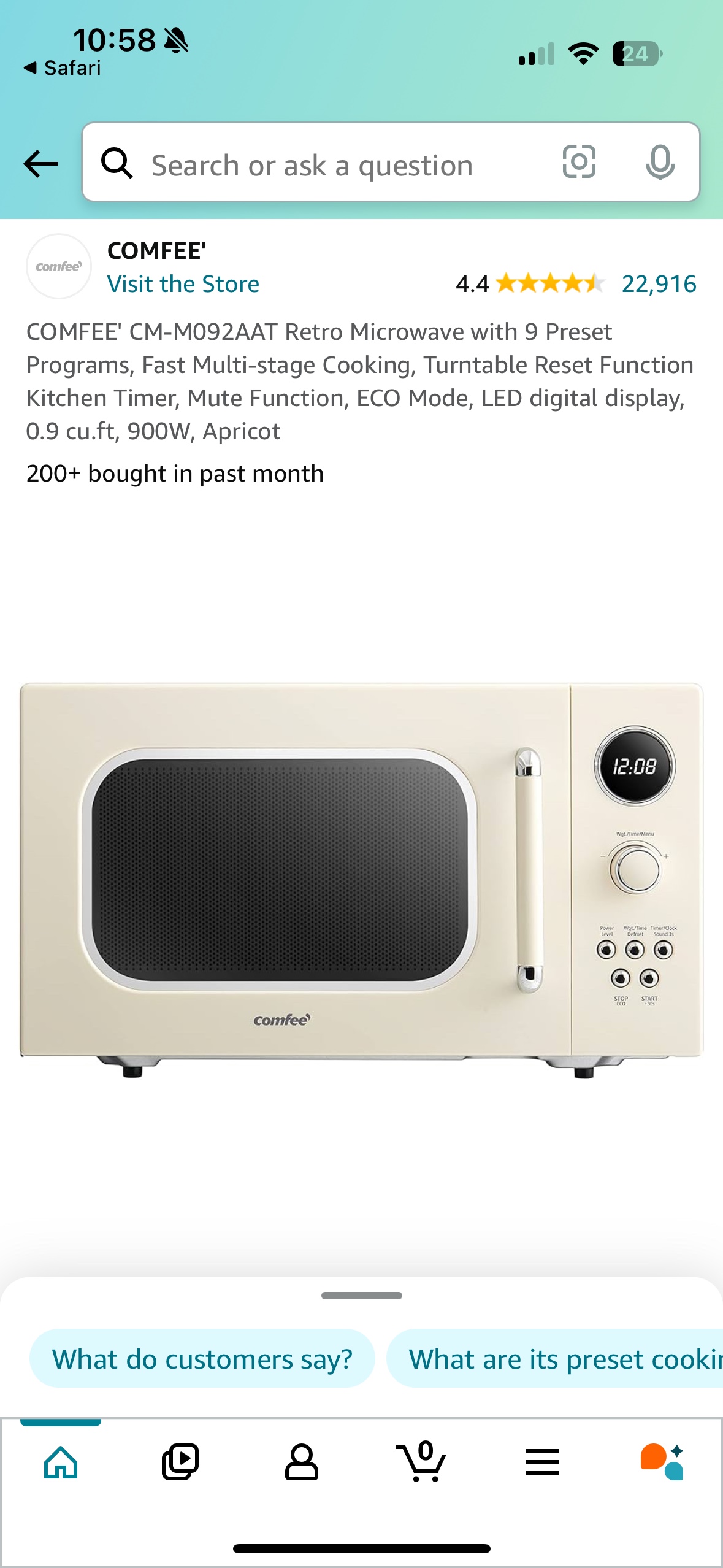 Comfee Microwave