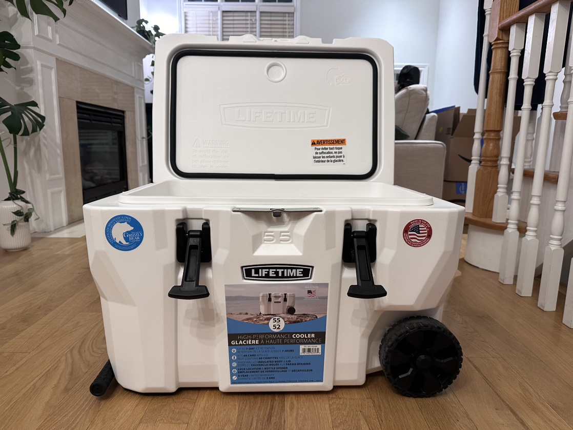 lifetime cooler 55 with wheels - photo 3