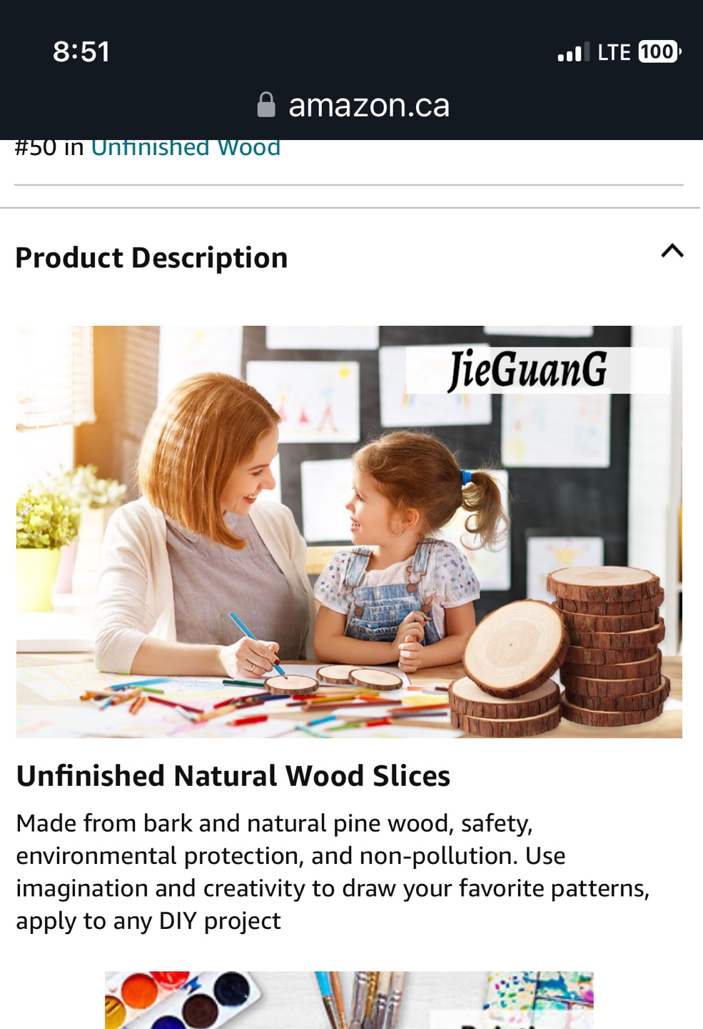 ‼️$15 VALUE‼️🆕 20 NATURAL PINE DISCS image indicator(3)