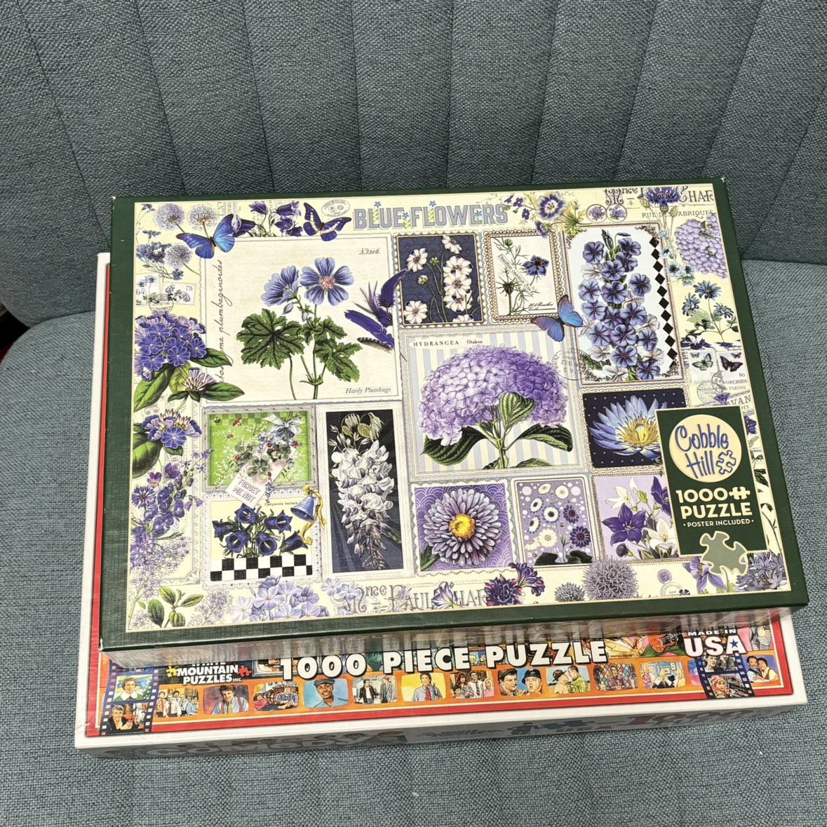 1000 piece puzzles - $10 each - photo 4