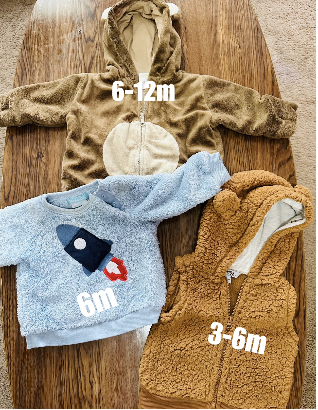 Infant boys winter clothes