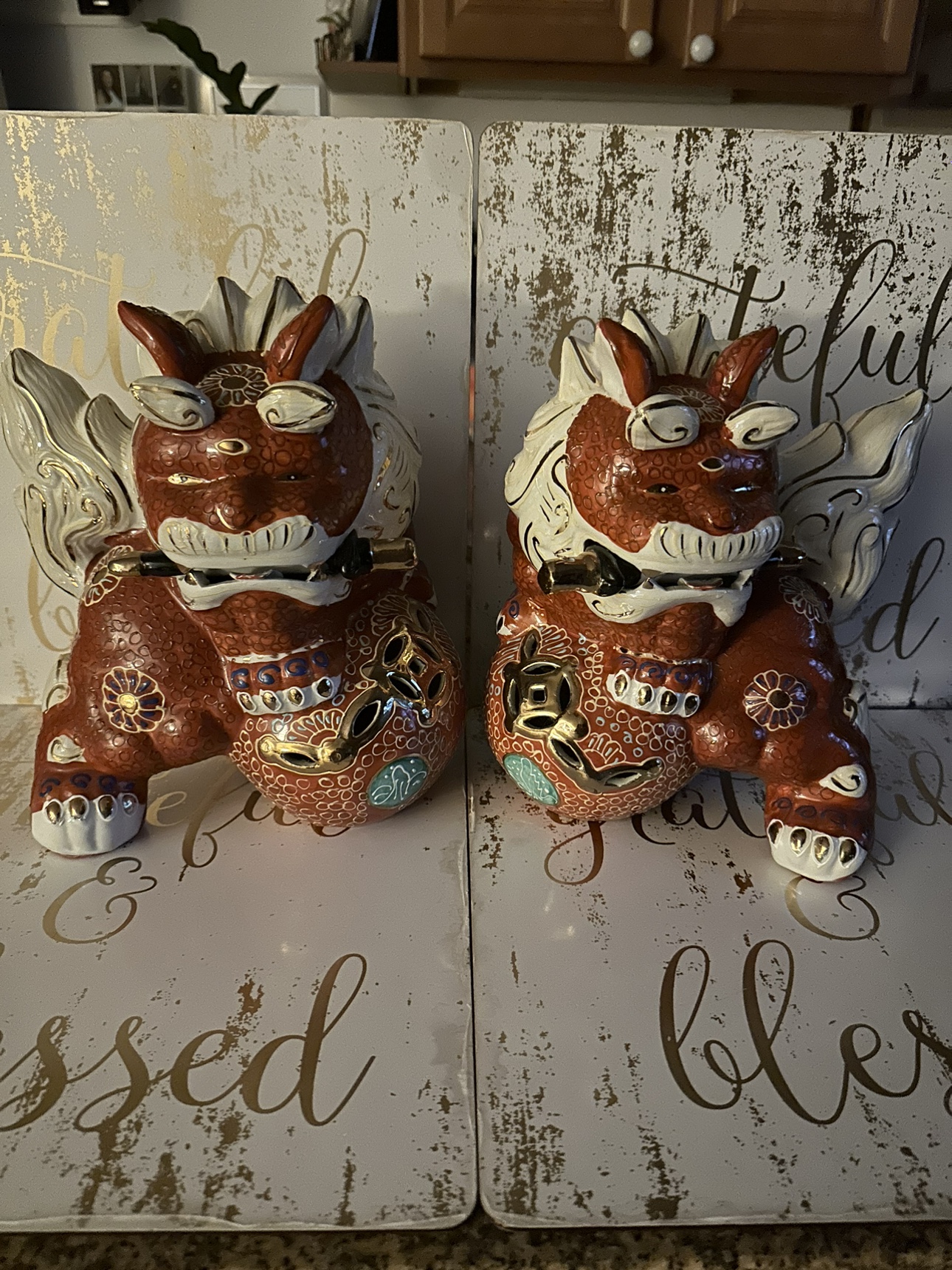 Fu dog, Foo dog, guardian lions